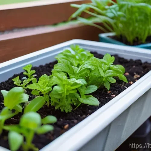 Home 3 버미컴포스팅 운영 시 필요한 도구 - **Prompt 1: Initial Setup and Feeding**
"A person, wearing practical gardening gloves and modest...